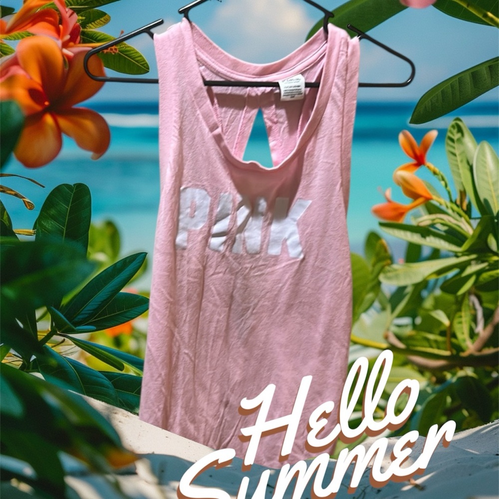 Pink Victoria Secret Tank Top